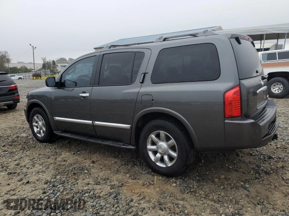 2005 Infiniti QX56 with VIN 5N3AA08C65N812268, listed as a Copart auction lot 83201404 with 109,232 mi miles and Salvage Title. Bid and sale history available at DreamBid. Image 2.