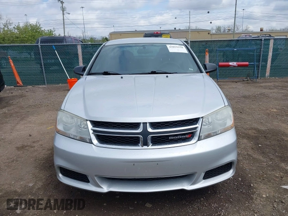 2012 Dodge Avenger SE with VIN 1C3CDZAB3CN324335, listed as a IAAI auction lot 42059158 with 202,417 mi miles. Bid and sale history available at carsss.com. Image 12.