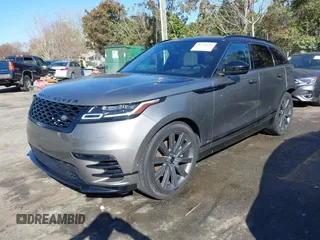 2018 Land Rover Range Rover Velar R-Dynamic HSE with VIN SALYM2RV4JA749910, listed as a IAAI auction lot 41796691 with 61,125 mi miles and . Bid and sale history available at DreamBid. Image 18.