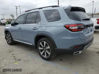 2025 Honda Pilot Touring with VIN 5FNYG2H73SB016693, listed as a Copart auction lot 54366275 with 1,259 mi miles and Salvage Title. Bid and sale history available at carsss.com. Image 2.