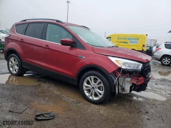 2017 Ford Escape SE with VIN 1FMCU0GD6HUC23041, listed as a Copart auction lot 46924965 with NaN miles and Clean Title. Bid and sale history available at carsss.com. Image 4.