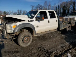 2016 Ford Super Duty F-450 DRW XLT with VIN 1FD0W4HT9GEB72833, listed as a Copart auction lot 87257514 with 0 mi miles and Salvage Title. Bid and sale history available at carsss.com. Image 1.