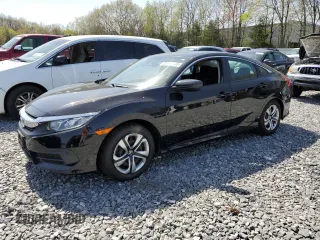 2017 Honda Civic LX with VIN 19XFC2F51HE219861, listed as a Copart auction lot 55099535 with 77,475 mi miles and Salvage title. Bid and sale history available at DreamBid. Image 1.