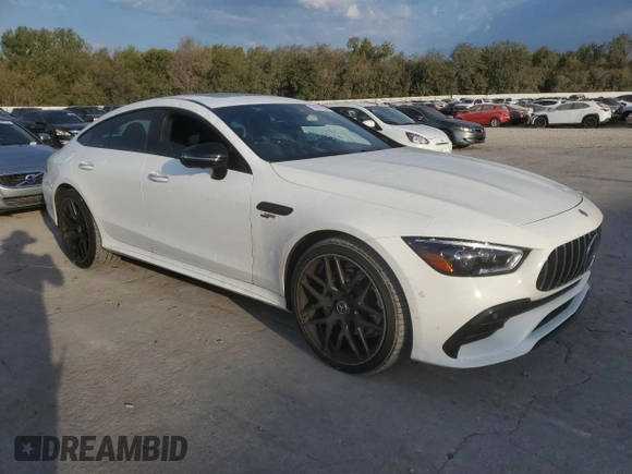 2022 Mercedes-Benz AMG GT 53 с VIN W1K7X6BB6NA045494, выставлен на аукционе Copart как лот 75051354 с пробегом 26 648 миль миль и Чистый • Clean title. История ставок и продаж доступна на DreamBid. Изображение 4.