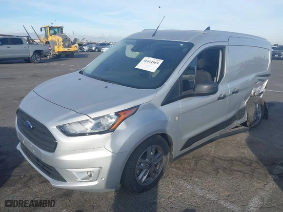 2022 Ford Transit Connect Van XLT with VIN NM0LS7T22N1526142, listed as a IAAI auction lot 41414959 with 33,136 mi miles. Bid and sale history available at carsss.com. Image 2.