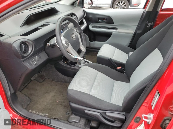 2014 Toyota Prius One with VIN JTDKDTB3XE1562026, listed as a Copart auction lot 56391965 with 111,076 mi miles and Salvage Title. Bid and sale history available at DreamBid. Image 7.