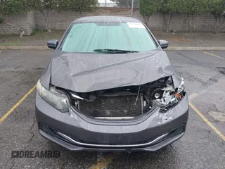 2015 Honda Civic Sedan LX with VIN 19XFB2E59FE014421, listed as a IAAI auction lot 41556046 with 141,922 mi miles. Bid and sale history available at carsss.com. Image 12.