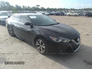 2018 Nissan Maxima SV with VIN 1N4AA6AP7JC388754, listed as a IAAI auction lot 30206672 with 42,084 mi miles. Bid and sale history available at carsss.com. Image 1.