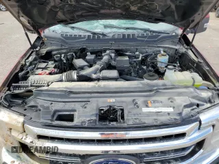 2022 Ford F-250 XL with VIN 1FT7W2B63NED86675, listed as a Copart auction lot 58701495 with 6,165 mi miles and Salvage title. Bid and sale history available at DreamBid. Image 11.