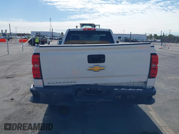 2016 Chevrolet Silverado 1500 Work Truck with VIN 1GCNCNEH8GZ197305, listed as a IAAI auction lot 41681614 with 184,994 mi miles. Bid and sale history available at carsss.com. Image 16.