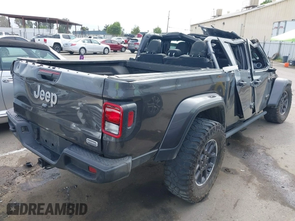 2021 Jeep Gladiator Overland с VIN 1C6HJTFG4ML595078, выставлен на аукционе IAAI как лот 42046034 с пробегом 61 127 миль миль и . История ставок и продаж доступна на DreamBid. Изображение 4.