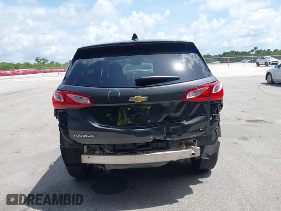 2019 Chevrolet Equinox LT with VIN 2GNAXKEV3K6197523, listed as a IAAI auction lot 42392477 with 63,218 mi miles and . Bid and sale history available at DreamBid. Image 17.