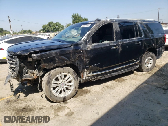 2021 GMC Yukon XL SLT with VIN 1GKS1GKD6MR366338, listed as a Copart auction lot 69332054 with Not Provided miles and Salvage Title. Bid and sale history available at carsss.com. Image 1.