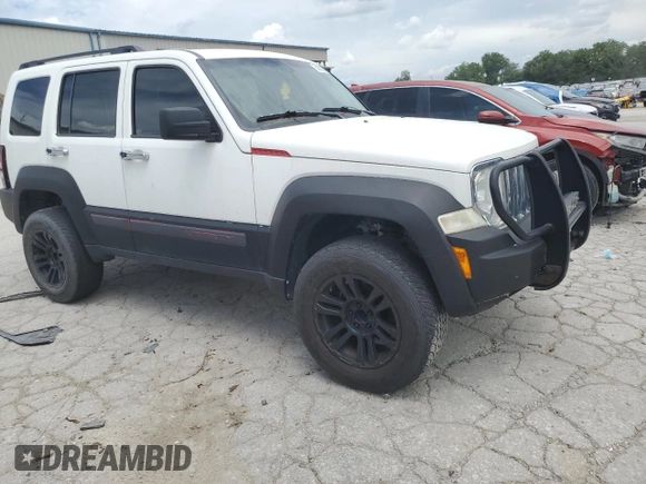2010 Jeep Liberty Sport with VIN 1J4PN2GK2AW144063, listed as a Copart auction lot 58055585 with 132,580 mi miles and Salvage title. Bid and sale history available at DreamBid. Image 4.
