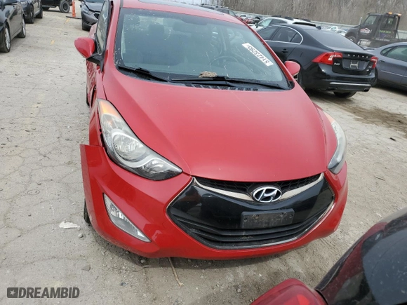 2013 Hyundai Elantra Coupe GS with VIN KMHDH6AE7DU004919, listed as a Copart auction lot 51423295 with 79,928 mi miles and Salvage Title. Bid and sale history available at carsss.com. Image 5.