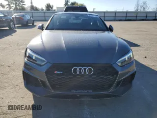 2018 Audi RS 5 z VIN WUAPWAF5XJA905267, wystawiony jako Copart lot #47817075 z przebiegiem 49 962 mil mil oraz Szkoda całkowita • Salvage title. Historia ofert i sprzedaży dostępna na DreamBid. Obrazek 5.