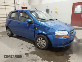 2004 Chevrolet Aveo LS with VIN KL1TJ62674B134536, listed as a IAAI auction lot 42576526 with 86,602 mi miles and . Bid and sale history available at DreamBid. Image 1.
