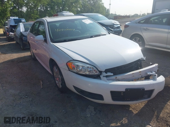 2011 Chevrolet Impala LT Fleet with VIN 2G1WG5EK7B1200757, listed as a IAAI auction lot 42402224 with 128,006 mi miles and . Bid and sale history available at DreamBid. Image 1.