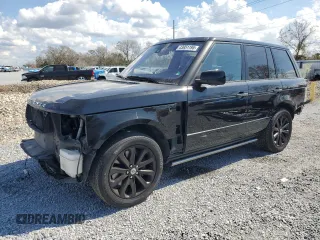 2011 Land Rover Range Rover SC Autobiography with VIN SALMP1E47BA342663, listed as a Copart auction lot 43951195 with 205,393 mi miles and Salvage title. Bid and sale history available at DreamBid. Image 1.