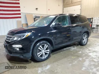 2018 Honda Pilot EX-L with VIN 5FNYF6H53JB006687, listed as a Copart auction lot 46091245 with 88,830 mi miles and Salvage Title. Bid and sale history available at DreamBid. Image 1.