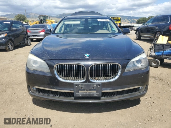 2011 BMW 7 Series 740Li with VIN WBAKB4C55BC392568, listed as a Copart auction lot 56785805 with 110,958 mi miles and Clean title. Bid and sale history available at DreamBid. Image 5.