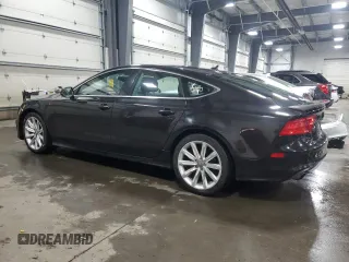 2013 Audi A7 Prestige with VIN WAU2GAFC0DN154192, listed as a Copart auction lot 52795815 with 114,947 mi miles and Salvage title. Bid and sale history available at DreamBid. Image 2.
