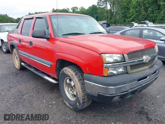 2004 Chevrolet Avalanche Z66 с VIN 3GNEC12TX4G161605, выставлен на аукционе IAAI как лот 42363531 с пробегом 238 862 миль миль и . История ставок и продаж доступна на DreamBid. Изображение 1.