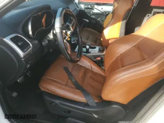 2015 Jeep Grand Cherokee SRT with VIN 1C4RJFDJ8FC687469, listed as a Copart auction lot 85270104 with 0 mi miles and Salvage Title. Bid and sale history available at carsss.com. Image 7.