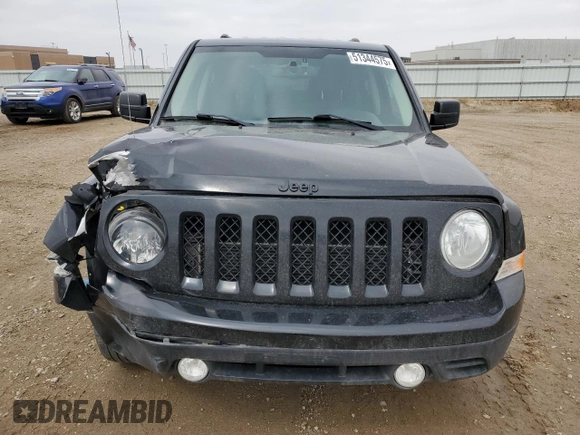 2015 Jeep Patriot Sport with VIN 1C4NJRBB1FD348087, listed as a Copart auction lot 51344575 with 156,757 mi miles and Clean Title. Bid and sale history available at carsss.com. Image 5.