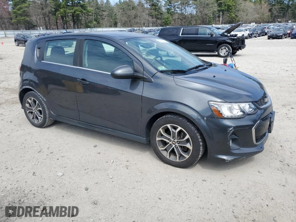 2017 Chevrolet Sonic LT with VIN 1G1JD6SH9H4144741, listed as a Copart auction lot 54108275 with 142,547 mi miles and Clean Title. Bid and sale history available at carsss.com. Image 4.