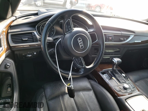2015 Audi A6 3.0T Prestige with VIN WAUHGAFC1FN007800, listed as a Copart auction lot 68136502 with 88,046 mi miles. Bid and sale history available at carsss.com. Image 8.