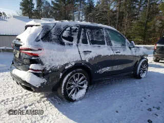 2021 BMW X5 M50i with VIN 5UXJU4C0XM9F65869, listed as a Copart auction lot 41585305 with 41,994 mi miles and Salvage Title. Bid and sale history available at carsss.com. Image 3.