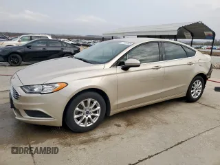 2017 Ford Fusion S with VIN 3FA6P0G76HR231754, listed as a Copart auction lot 47187905 with 92,253 mi miles and Clean Title. Bid and sale history available at carsss.com. Image 1.