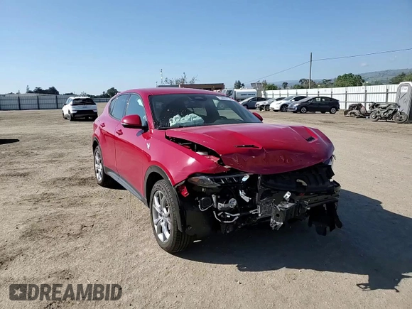 2024 Dodge Hornet R/T with VIN ZACPDFCW6R3A19821, listed as a Copart auction lot 53829735 with 8,471 mi miles and Salvage title. Bid and sale history available at DreamBid. Image 15.