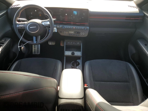 2024 Hyundai Kona N Line with VIN KM8HACA30RU150038, listed as a Copart auction lot 78178754 with 4,667 mi miles and Salvage Title. Bid and sale history available at carsss.com. Image 8.