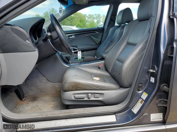 2005 Acura TL with VIN 19UUA66235A005299, listed as a Copart auction lot 49813695 with 151,155 mi miles and Salvage Title. Bid and sale history available at carsss.com. Image 7.