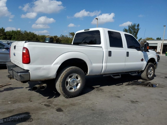 2015 Ford Super Duty F-250 SRW Lariat with VIN 1FT7W2BTXFEA82752, listed as a Copart auction lot 49447905 with 74,599 mi miles and Clean Title. Bid and sale history available at carsss.com. Image 3.
