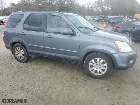 2006 Honda CR-V EX SE with VIN JHLRD78916C003281, listed as a Copart auction lot 52002325 with 35,303 mi miles and Clean Title. Bid and sale history available at carsss.com. Image 4.