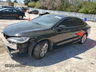 2015 Chrysler 200 Limited with VIN 1C3CCCAB7FN693610, listed as a Copart auction lot 50337665 with 168,784 mi miles and Salvage Title. Bid and sale history available at carsss.com. Image 1.