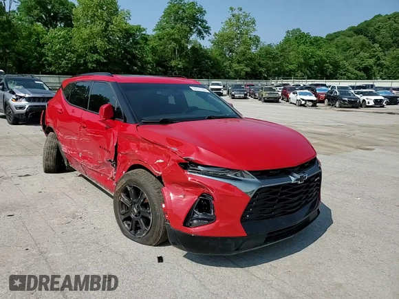 2020 Chevrolet Blazer RS with VIN 3GNKBKRS2LS721055, listed as a Copart auction lot 60691285 with 93,452 mi miles and Salvage title. Bid and sale history available at DreamBid. Image 15.