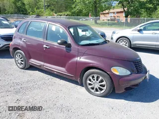2002 Chrysler PT Cruiser with VIN 3C4FY48B52T277636, listed as a IAAI auction lot 42109341 with 14,543 mi miles. Bid and sale history available at carsss.com. Image 1.