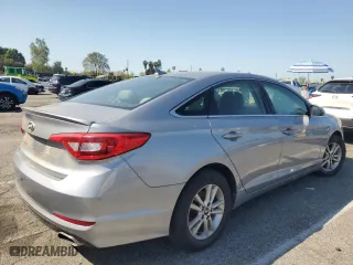 2017 Hyundai Sonata SE with VIN 5NPE24AFXHH540612, listed as a Copart auction lot 51391875 with 104,756 mi miles and Salvage Title. Bid and sale history available at carsss.com. Image 3.