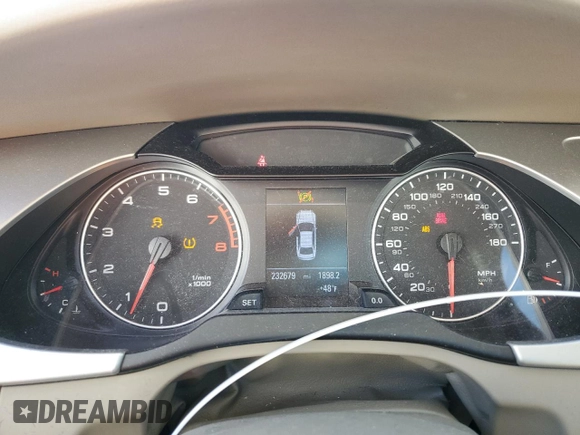2010 Audi A4 2.0T Premium Plus with VIN WAUHFAFL3AN069078, listed as a Copart auction lot 73668234 with 232,679 mi miles and Salvage Title. Bid and sale history available at carsss.com. Image 9.