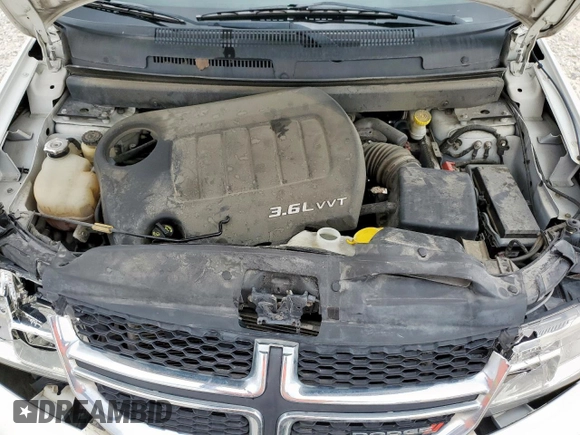 2015 Dodge Journey SXT with VIN 3C4PDCBG0FT546887, listed as a Copart auction lot 57180985 with 119,762 mi miles and Clean title. Bid and sale history available at DreamBid. Image 12.