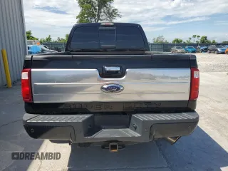 2016 Ford F-250 Lariat with VIN 1FT7W2BTXGEC20338, listed as a Copart auction lot 61798515 with 206,338 mi miles and Salvage title. Bid and sale history available at DreamBid. Image 6.