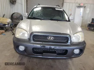 2003 Hyundai Santa Fe GLS z VIN KM8SC13DX3U431975, wystawiony jako Copart lot #56180275 z przebiegiem 239 295 mil mil oraz Czysty tytuł • Clean title. Historia ofert i sprzedaży dostępna na DreamBid. Obrazek 5.