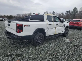 2024 Ford Ranger XLT with VIN 1FTER4HH9RLE29338, listed as a Copart auction lot 83814124 with 0 mi miles and Salvage Title. Bid and sale history available at carsss.com. Image 3.