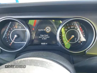 2018 Jeep Wrangler Sport S with VIN 1C4GJXAG0JW156196, listed as a IAAI auction lot 41193078 with 80,428 mi miles and . Bid and sale history available at DreamBid. Image 7.