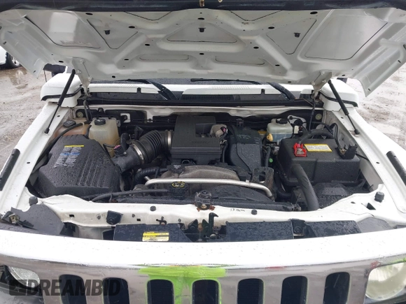 2007 Hummer H3 SUV with VIN 5GTDN13E978173651, listed as a IAAI auction lot 41865862 with 149,857 mi miles. Bid and sale history available at carsss.com. Image 10.