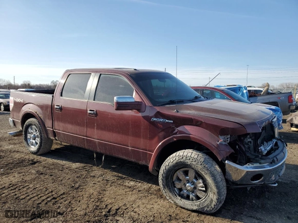 2010 Ford F-150 XL with VIN 1FTFW1EV3AKE23874, listed as a Copart auction lot 47527335 with 217,763 mi miles and Salvage Title. Bid and sale history available at carsss.com. Image 4.
